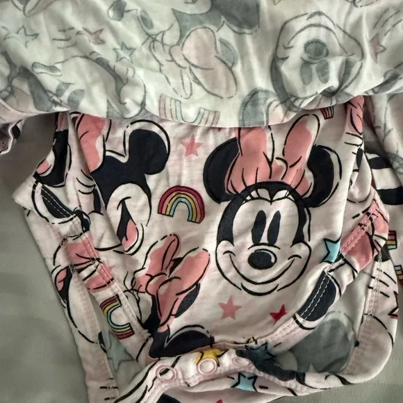 Little Sleepies Minnie Forever Twirl Dress with Bodysuit - 12-18M - Picture 3 of 5